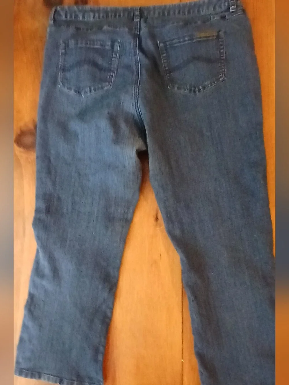 Michael Kors Women's Size 16W Blue Denim Straight Bootcut Jeans.